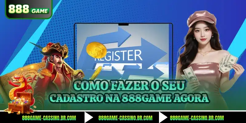 Como fazer o seu cadastro na 888GAME agora