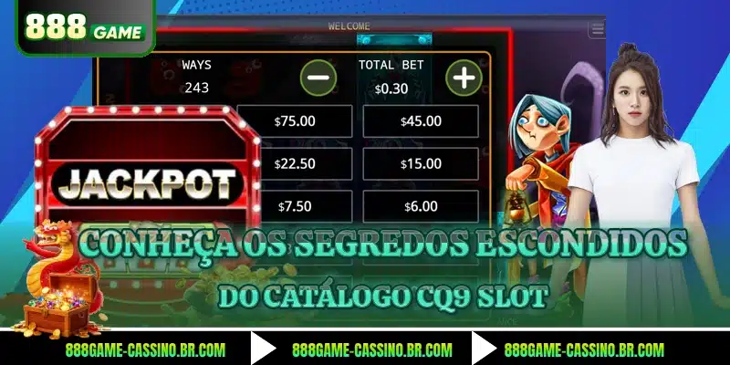 Conheça os segredos escondidos do catálogo CQ9 Slot