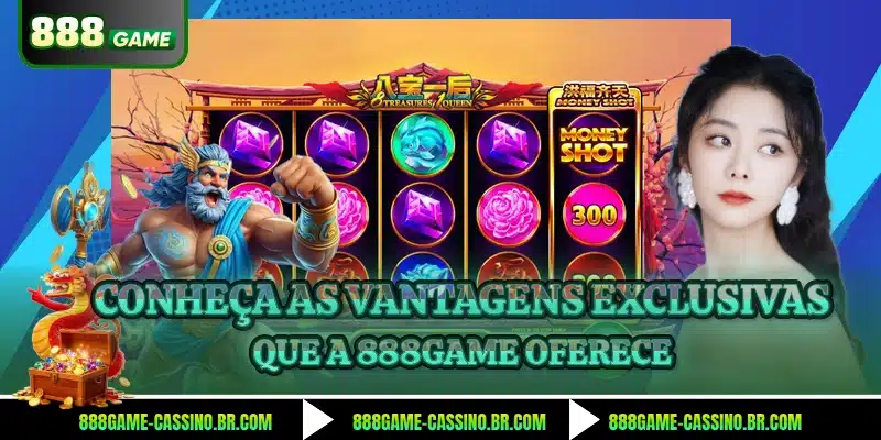 Conheça as vantagens exclusivas que a 888GAME oferece