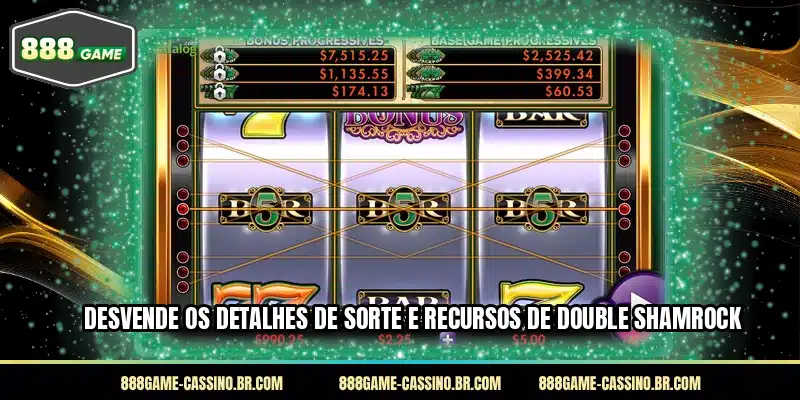 Desvende os detalhes de sorte e recursos de Double Shamrock