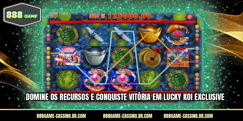 Domine os recursos e conquiste vitória em Lucky Koi Exclusive