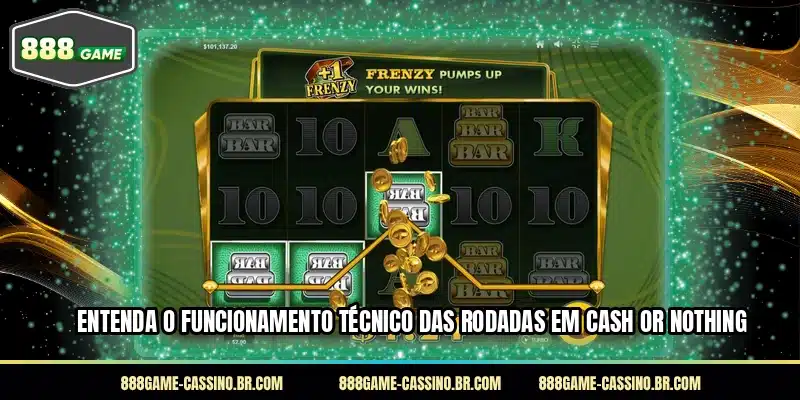 Entenda o funcionamento técnico das rodadas em Cash or Nothing