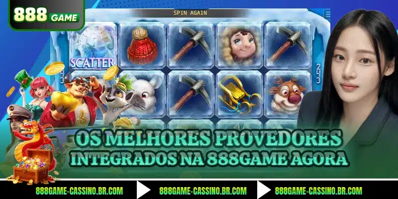 Os melhores provedores integrados na 888GAME agora