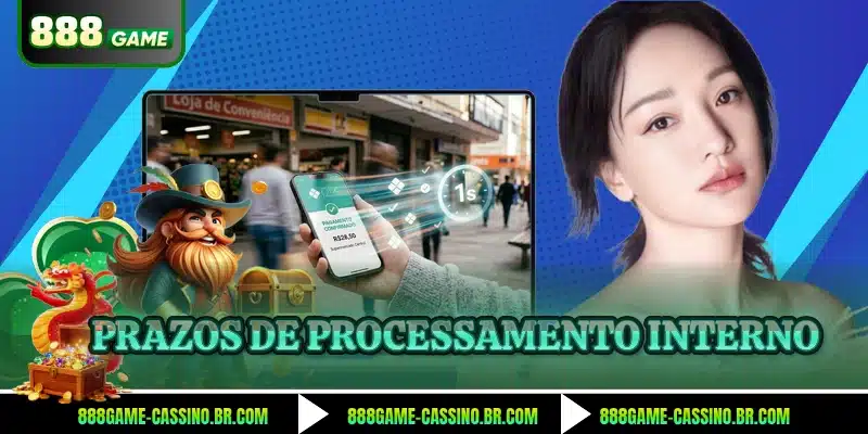 Prazos de processamento interno