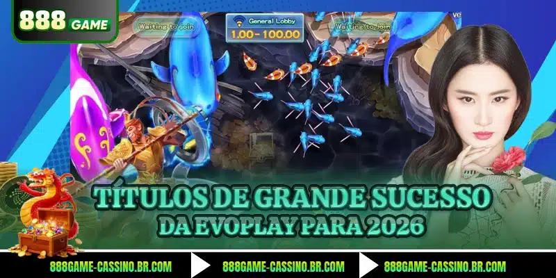Títulos de grande sucesso da Evoplay para 2026
